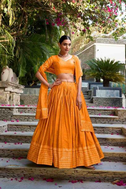 LNB 1906 Chanderi OND Designer lehenga choli in Gujarat
